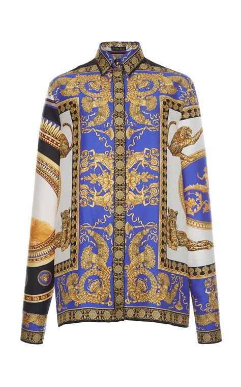 versace shirts long sleeve